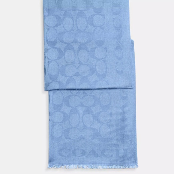 Coach Signature Stole Scarf - Picture 1 of 2